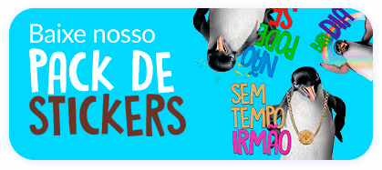 Baixe nosso Pack de Stickers